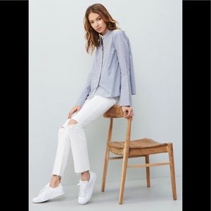 Madewell bell sleeve shirt